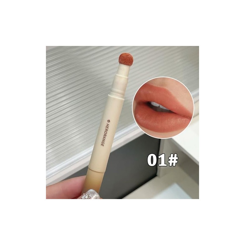 Juego de 5 Labiales Líquidos Mate Aterciopelado Coreano, Resistente al