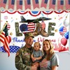 Veterans Day Backdrop Banner,Thank You Veterans 4th of July Memorial