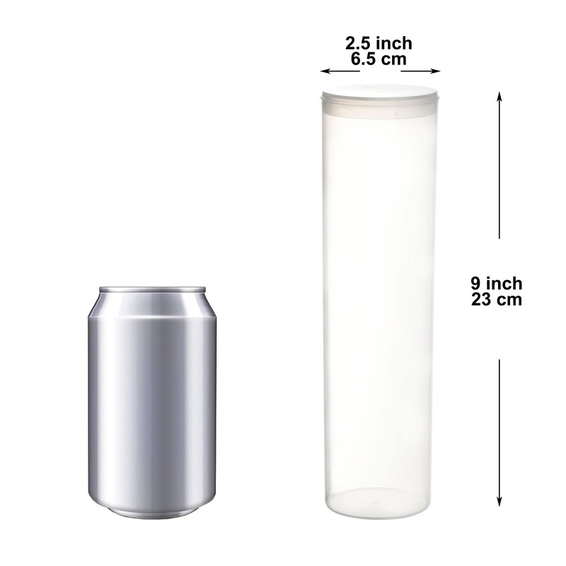 Youngever 2 Pack Plastic Cookie Containers, Cookie Jars, Cookie Cracker