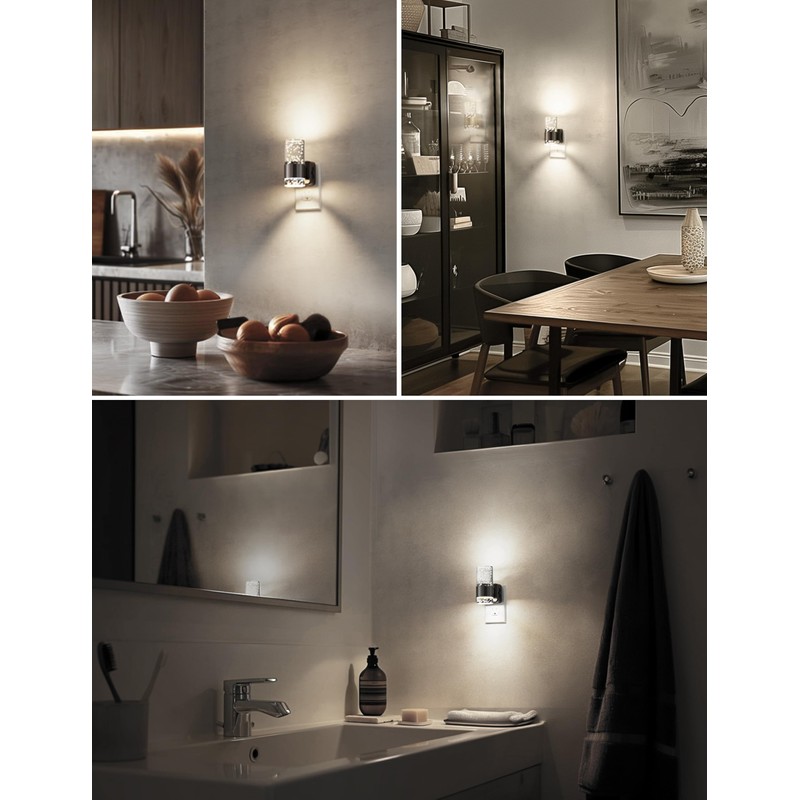 L LOHAS LED Night Light,Dimmable Night Lights Plug into Wall,