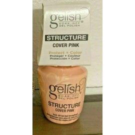 Gelish Harmony Gelish UV Gel Polish Structure Gel "COVER PINK" 0.5oz **BRAND NEW**