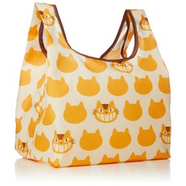 Marushin 1165038800 Mini Eco Bag, Ghibli My Neighbor Totoro, Cat Bass Pattern, Cute Goods