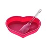 Premier Housewares Heart Baking Set - Hot Pink