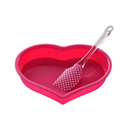 Premier Housewares Heart Baking Set - Hot Pink
