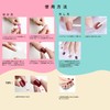 Sun&Beam Nails False Nails, Very Short, Popular, 3D Nails, Press-On