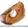 3Pack Practice Baseballs, Blank Baseball, Standard 9” Adult Youth Leather