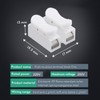 20 Pcs CH2 Quick Connector, Enhance Your LED Strip Light