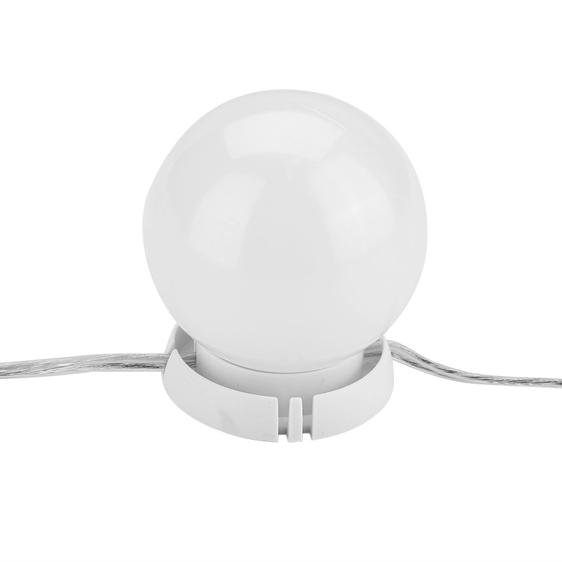 10 LED Illuminated Makeup Mirror Rope Lamps Stepless Adjustable Touch