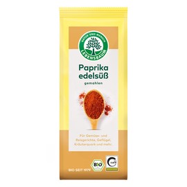 LEBENSBAUM Organic Spices Paprika Elegant Sweet, Paprika Powder with Fruity Sweet, Slightly Spicy Taste, Paprika Elegant Sweet Organic, 50 g