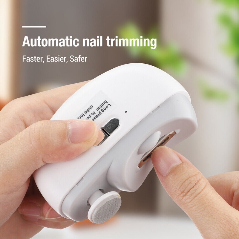 Professional Cutter Pedicure Electric Automatic Nail Clippers Toe Thick Nails