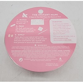 Olive & June The Instant Mani Press On Nails Length Short - Color Obsessed