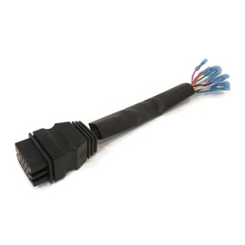 The ROP Shop Snowplow 13-Pin Female Vehicle Side Wiring Harness fits Boss Sport Duty Straight