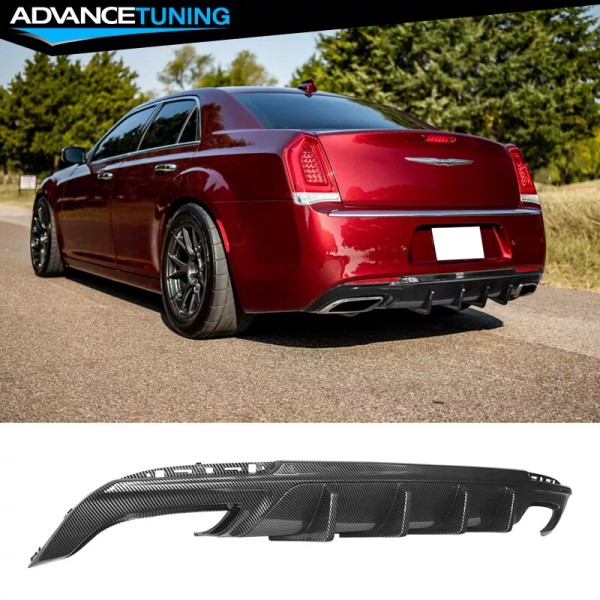 Advancetuning Fits 15-23 Chrysler 300 IKON V1 Carbon Fiber Print