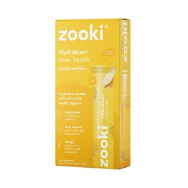 Zooki Hydration+ Liver Health Lemon Ginger Flavour