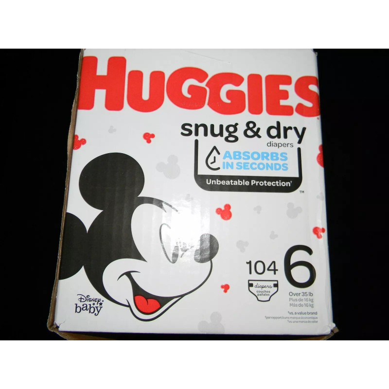 Huggies 5 Huggies Snug & Dry Disposable Diapers Size 6