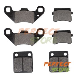 Unbranded Front & Rear Brake Pad Set For Tomberlin Crossfire 150 150R 150CC Go Kart Buggy