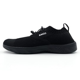 Amoji FZ505 Water Sneakers, FZ505-Black/Black, 27.0 cm