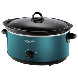 Crockpot Manual 7-Quart Slow Cooker Turquoise