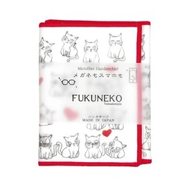 Yamamoto Hitoto Shoten Fukufuku Cloth, Glasses and Smartphone Wipe Handkerchief, Flip Manga, Makimichi (5032), Made in Japan, Japanese Pattern, Inbound Souvenir