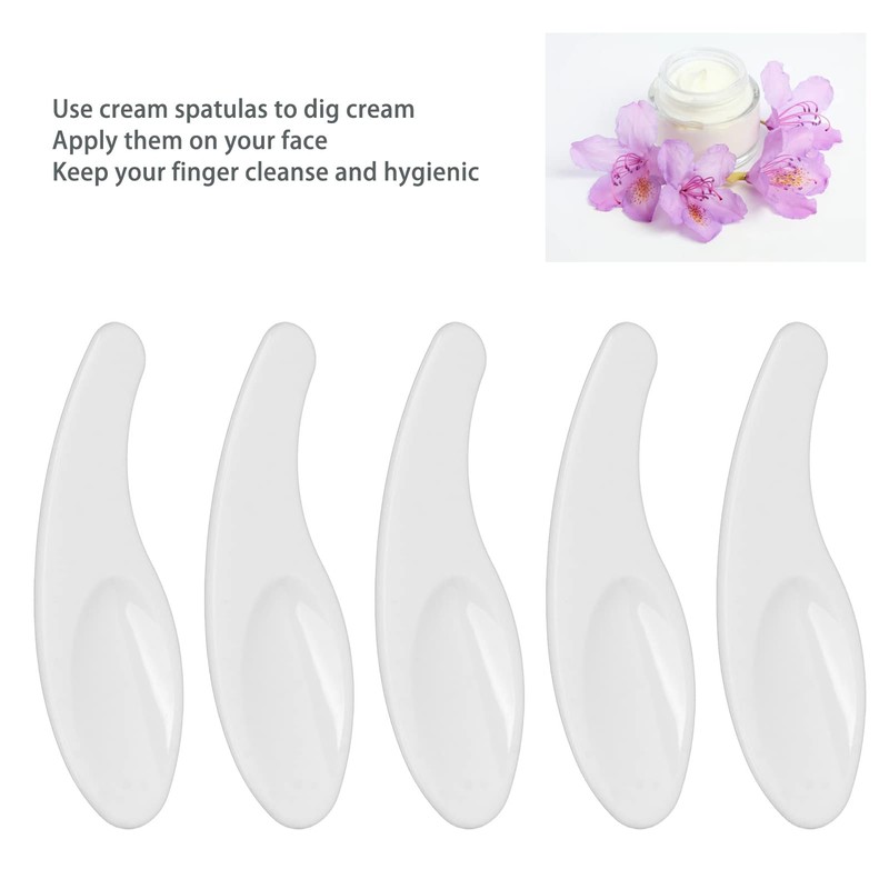 Cuchara para Mascarilla Facial, 50 Piezas Espátula para Crema Facial