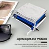 Tienyuu 4-Pack Microfiber Pouches for Sunglasses, Glasses, and Gadgets –