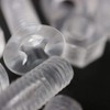 20 x Crosshead Countersunk Screw Nuts and bolts, Transparent Clear