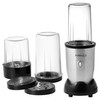 Premium Levella 8 oz. Capacity 9 Piece Personal Blender, Silver