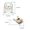 Anlseiod 24 Pcs Underrun Protection Engine Protection Mounting Clip for