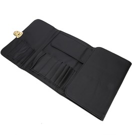 Bolsa de Almacenamiento para Brochas de Maquillaje, Soporte para Brochas de Maquillaje, Bolsa con Cerradura, Contenedor para Bolígrafo de Escritura, Herramienta para Bolígrafo de