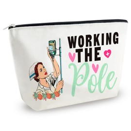 Nurse Stocking Stuffers White Elephant Gifts for Nurses Nurse Essentials for Work Nurse Bag Nurse Accessories for Work Nurse Work Bag Working The Pole Makeup Bag Nurses Day Nurse Appreciation Gifts