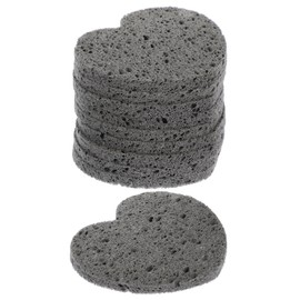 Healvian Heart Cleaning Sponge Face Cleansing Heart Sponge Moisturizing Facial Cleanser Portable Face Scrubber