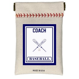 Seed Sack Baseball's Original The Custom' Coach (White & Blue)
