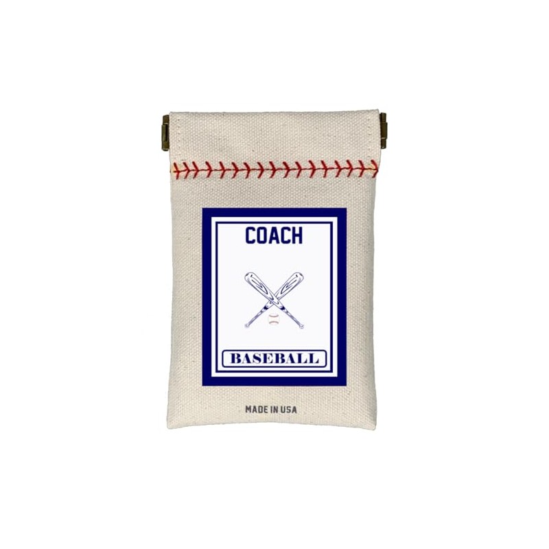Seed Sack Baseball's Original The Custom' Coach (White & Blue)