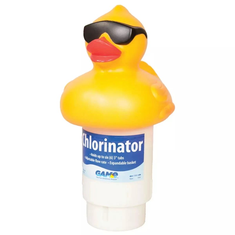 G.A.M.E. 4002 Game Derby Duck Pool Floating Expandable Chlorinator G.A.M.E.