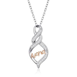TALYKONG Nana Necklaces Mothers Day Birthday Gifts for Nana Mom