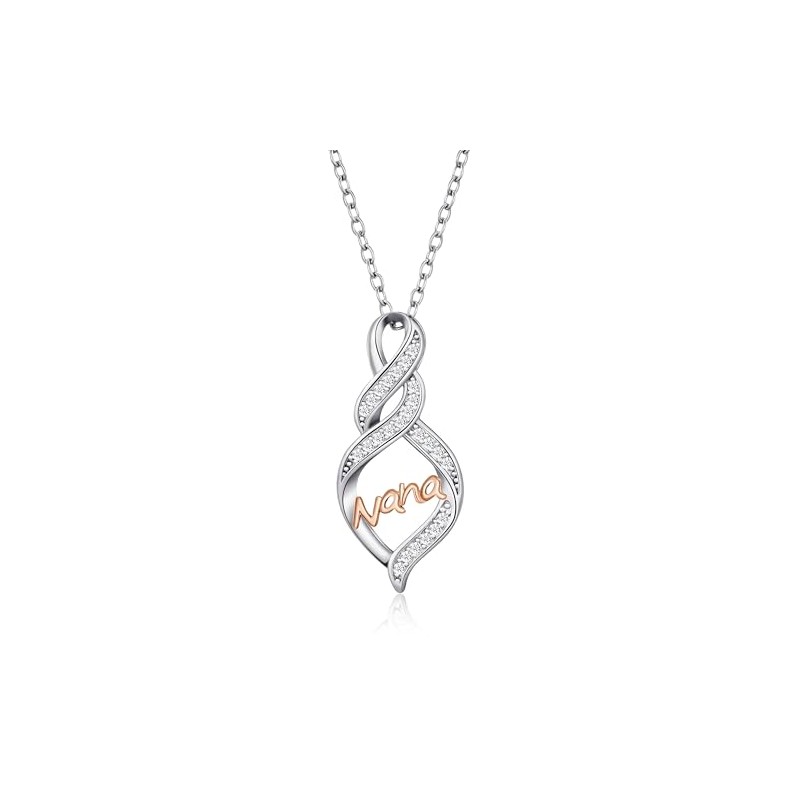 TALYKONG Nana Necklaces Mothers Day Birthday Gifts for Nana Mom
