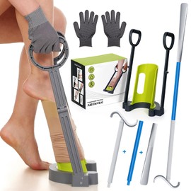 Compression Sock Aid Device | Easy On Easy Off Device for Putting On Socks and Removing Socks Or Stockings | Sock Aid Device for Seniors | Sock Assistant Device No Bending