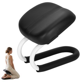 Meditation Bench,Adjustable Kneeling Meditation Stool,Metal Kneeling Stool with Non-Slip Cushion,Ergonomic Meditation Chair,Seiza Chair,Portable Yoga Stool for Meditation Yoga Home Prayer