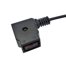 LSYRIA D-Tap Female to DC 5.5MM x 2.1MM Female Power Plug Extension Adapter Cable for V Mount Gold Mount Battery, 20 inch, Suitable for 2.1 5.5mm or 2.5 5.5mm