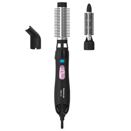 Taurus Model Air Haarstyler, 1200 W, 360 ° Wärmeverteilung, 3 Geschwindigkeiten und Temperaturen, austauschbares Zubehör, kompaktes und tragbares Design, kalte Spitze und rutschfeste Unterseite