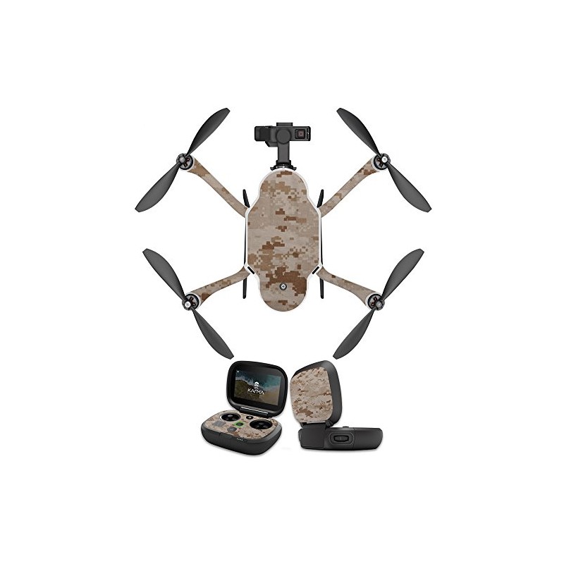 MightySkins Skin Compatible with GoPro Karma Drone Headphones wrap Cover