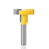 Mesee T-Track Router Bit for Router with Groove 8mm Shank