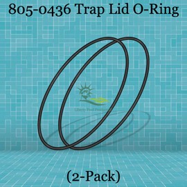 805-0436 Trap Lid O-Ring for Waterway Champion, Econo Flo, Hi-Flo, Mustang Pool and Spa Pumps, O-318 (2-Pack)