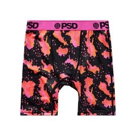 PSD Boys Boxer Briefs – Neon Ops, Comfortable Breathable Underwear for Boys, Small