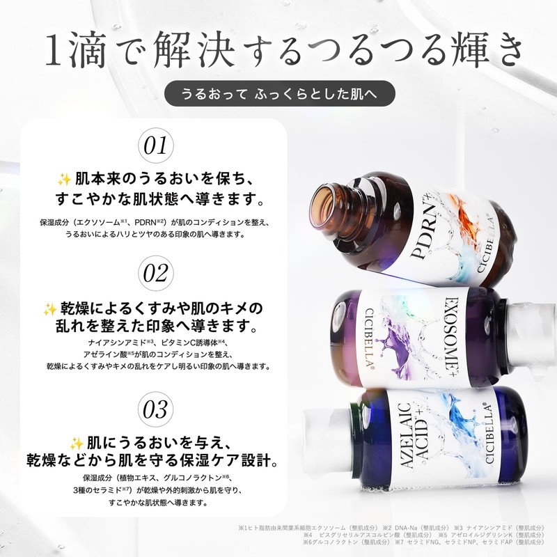 Cibela Beauty Serum, Azelaic Acid, Pore Care, Bright Skin Impression,