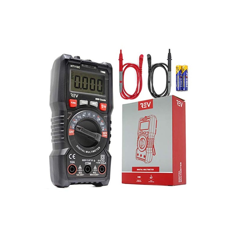VViViD REV 6000 Count Digital Multimeter with Ohm Volt Amp