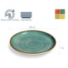ONEMORE Porcelain Dinner Plates 8.5 inch Dessert Salad Plates Ceramic