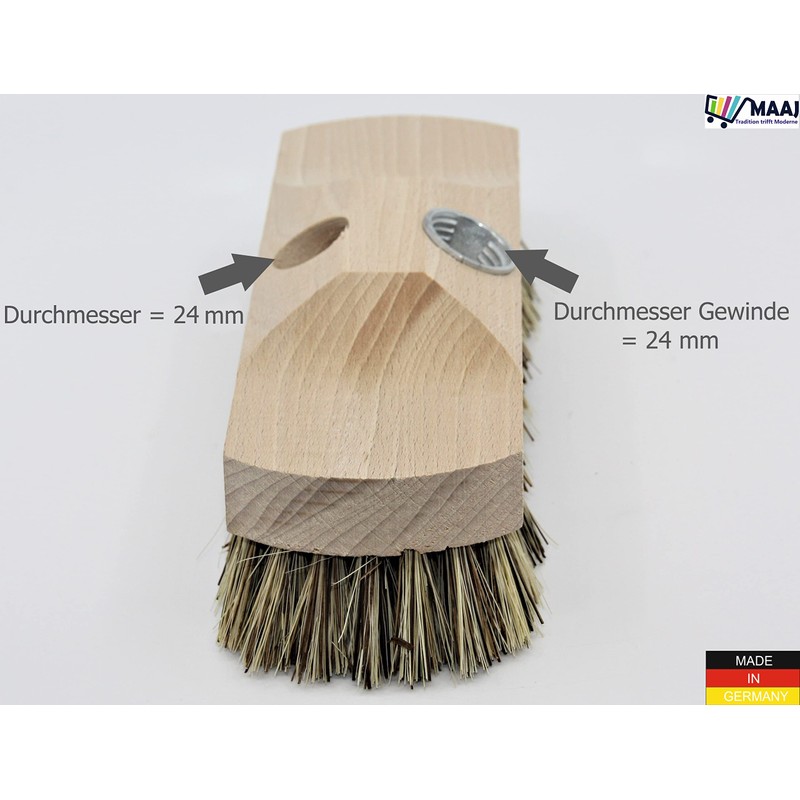 Maaj Hard Union Floor Scrubber + Metal Thread Vegan Made