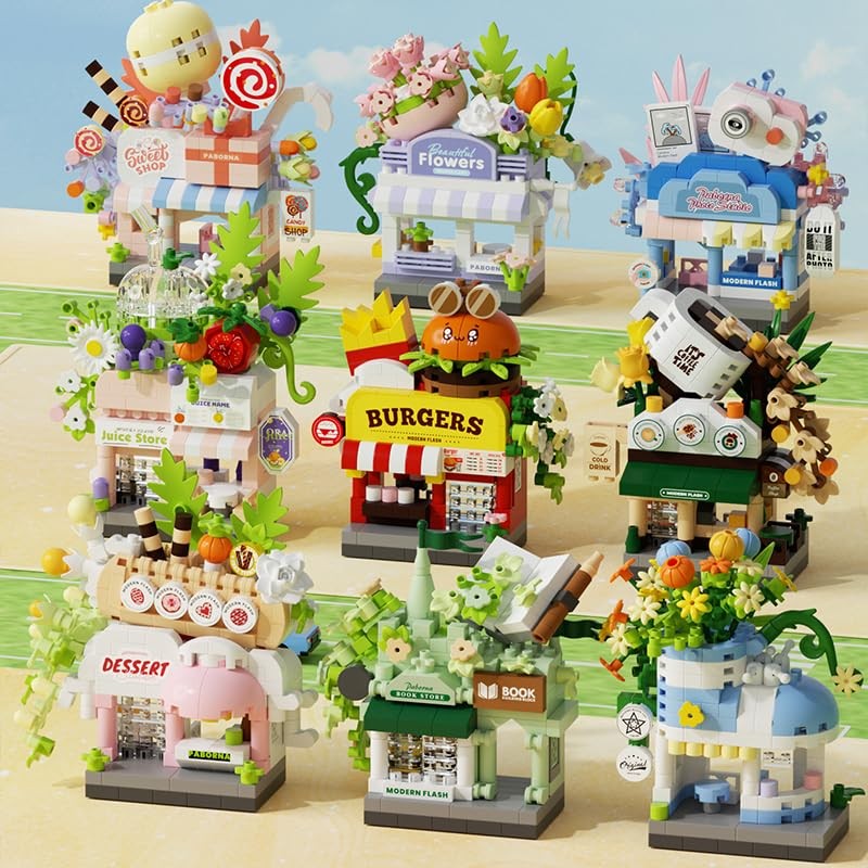 Honey Workshop Mini Bloques de Construcción, MOC Conjunto de Modelos