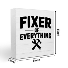 Funny Office Gag Gifts for Coworkers Office Desk Accessories Wooden Box Decor for Office Coffee Table Shelf Cubicle Pantry Joke Gifts for Brother Women Men Colleagues